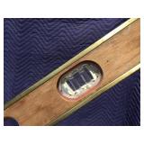 Stanley 48" Wood/Brass Level
