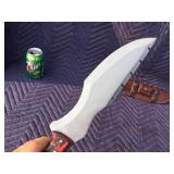 Larger Ceremonial Hunting Knife W/ Sheath