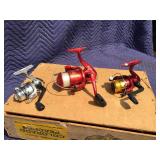 Master & Shakespeare Spinning Reels