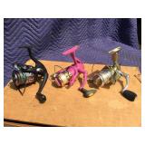 3 Spinning Reels