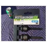 Pittsburgh 1/2"dr 8pc. Impact Hex Driver Set-Metric