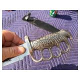 Eagle Handle Tactical Knife W/ Sheath