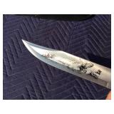 Eagle Handle Tactical Knife W/ Sheath