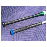 2 Aluminum Youth Baseball Bats