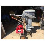 Evinrude 15hp 2 Stroke Outboard Motor with Tank