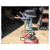 Evinrude 6hp 2 Stroke Outboard Boat Motor with Tank