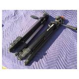 2 Adjustable Camera Tripods