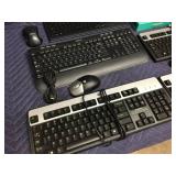 Group Computer Keyboards - Mice