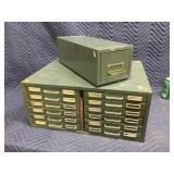 Vintage Steelmaster Organizer Units