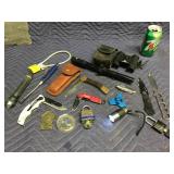 Misc Knives - Locks - Flashlights - Scope - Binoculars