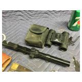 Misc Knives - Locks - Flashlights - Scope - Binoculars