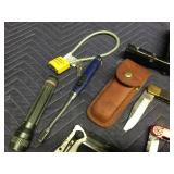 Misc Knives - Locks - Flashlights - Scope - Binoculars