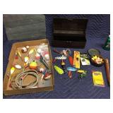 Fishing Lures - Jigs - Bobbers - Knife - Ect.