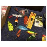 Fishing Lures - Jigs - Bobbers - Knife - Ect.