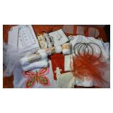Craft Items and Crochet Tool Set