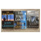 John Grisham Books -  The Associate, The Brethren, The Street Lawyer