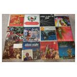 33 RPM Vinyl Christmas and Halloween Albums