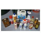 Cleaning Supplies, Wall Paper Stripper and Wood Stain Supplies
