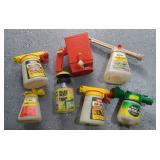 Hose Sprayers, Yellow Jacket Trap and Grass Seeder