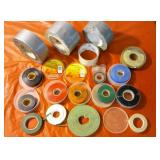Various Electrical Tape,  Duct Tape and Strapping Material