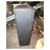 Black File Cabinet