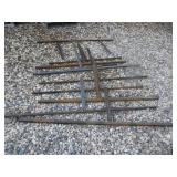 Angle Iron 1 1/4" Cut Out T Pieces