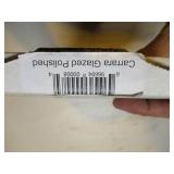 Carrara Glazed Polished Porcelain 5 in. x 11 in. Floor Vent Register Tile Edging Trim