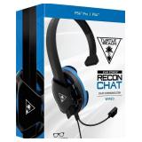 Turtle Beach Recon Chat Headset for PS4, Xbox One, PC, Mobile (Black)