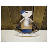 Aluminum 3 in. H x 10.75 in. W x 7.5 in. D Solid Corner Basket in Chrome