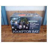 24 Ft - 12-Light Indoor/Outdoor Commercial String Light with S14 Single Filament LED Bulbs