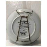 Stormy Weather Hummel Plate #R4694 by Danbury Mint