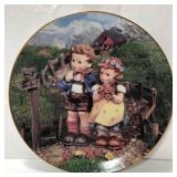 Country Crossroads Hummel Plate #4694 by The Danbury Mint
