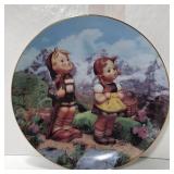 Little Explorers Hummel Plate # 4694 by The Danbury Mint