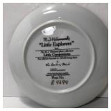 Little Explorers Hummel Plate # 4694 by The Danbury Mint