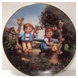 Apple Tree Boy & Girl Hummel Plate # 4694 by The Danbury Mint