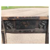 Antique Foldable Wood Rocking Chair