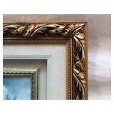 Flower Picture with Ornate Gold Frame (#1)