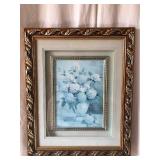 Flower Picture with Ornate Gold Frame (#2)