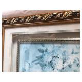 Flower Picture with Ornate Gold Frame (#2)