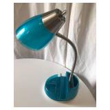 Turquoise Flexible Desk Lamp