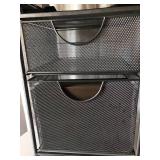 Silver Portable Hanging File Holder