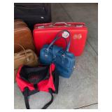 Variety of Suitcases and Travel Bags