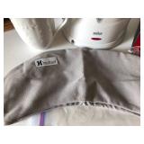 Coffee Maker, Water Warmer, Clock, Blow up Pillow & Mug