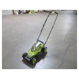 Ryobi 13 in. ONE+ 18-Volt Lithium-Ion Cordless Battery Walk Behind Push Lawn Mower P1180VNM