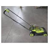Ryobi 13 in. ONE+ 18-Volt Lithium-Ion Cordless Battery Walk Behind Push Lawn Mower P1180VNM
