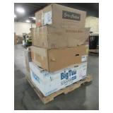 WHOLESALE MIXED PALLET OF MISCELLANEOUS VANITY TOP AND OTHER BATHROOM REMODEL ITEMS!