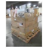 WHOLESALE MIXED PALLET OF MISCELLANEOUS MEDICINE CABINETS, MIRRORS AND OTHER ITEMS!