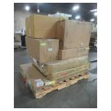 WHOLESALE MIXED PALLET OF MISCELLANEOUS MEDICINE CABINETS, MIRRORS AND OTHER ITEMS!