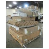 WHOLESALE MIXED PALLET OF MISCELLANEOUS BATHROOM AND SHOWER REMODEL ITEMS!