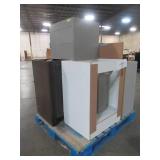 WHOLESALE MIXED PALLET OF MISCELLANEOUS BATH AND KITCHEN CABINETS!